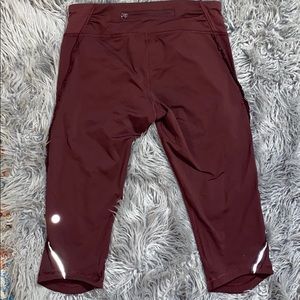 Lululemon Cropped Ruffle Leggings💓